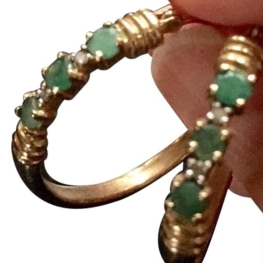 Zales 10k gold earrings. Final discount